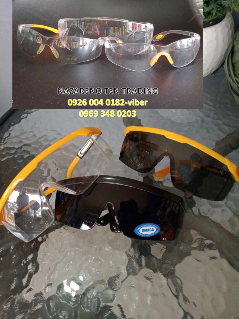 Spectacles Safety Glass (Category: Construction Tools & Equipment) located in Las Pinas. Submitted by itsmegelai.ram (Listing ID 1250242628, Image 1). Description: Glass Spectacles safety shade -direct supplier -for eye protection we also have -safety shoes -safety goggles -welding mask WE OFFER DISCOUNT IN BULK ORDERS For more info message or text at GIRLIE 09260040182-viber 09693480203 09567028557 09338559510 LANDLINE 046 5021460 046 4163920 Pi