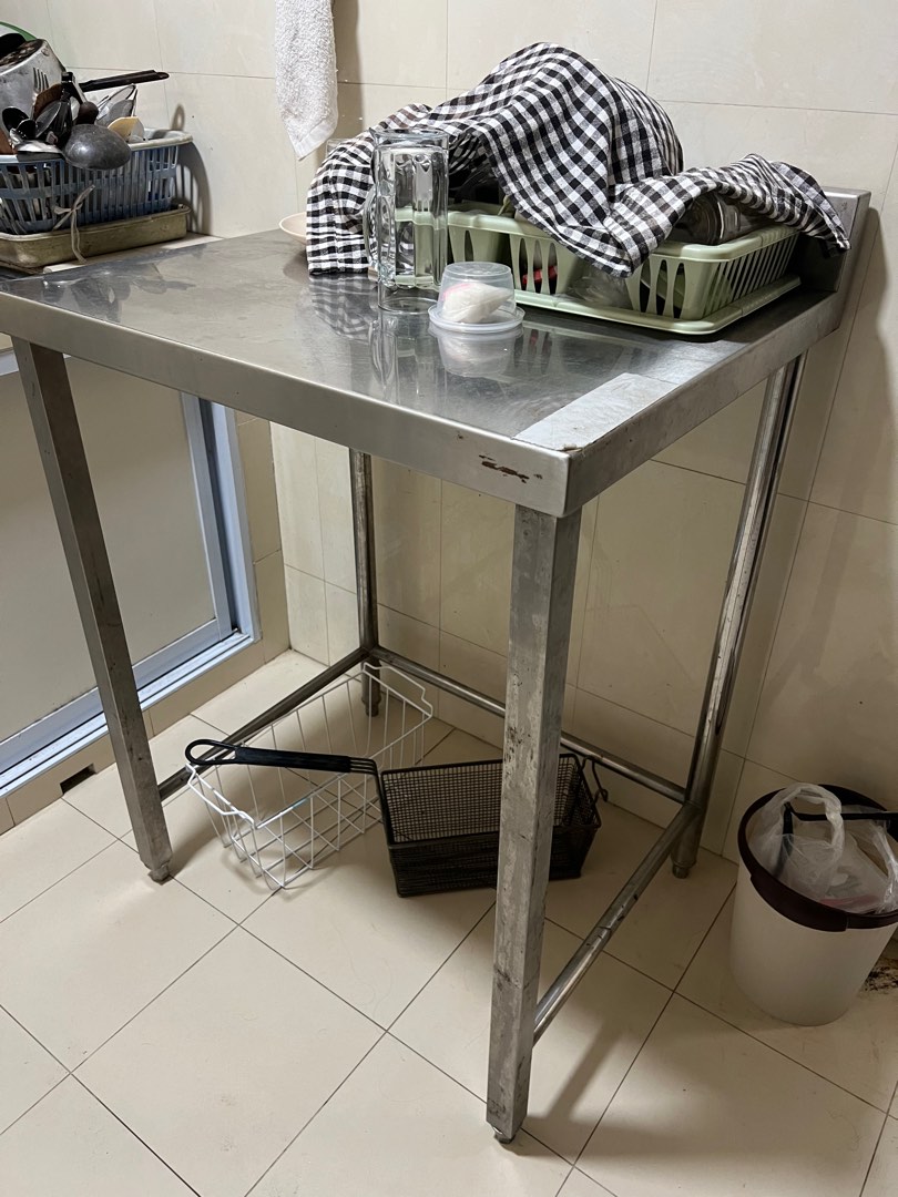 Stainless Steel High Table, TV & Home Appliances, Kitchen Appliances