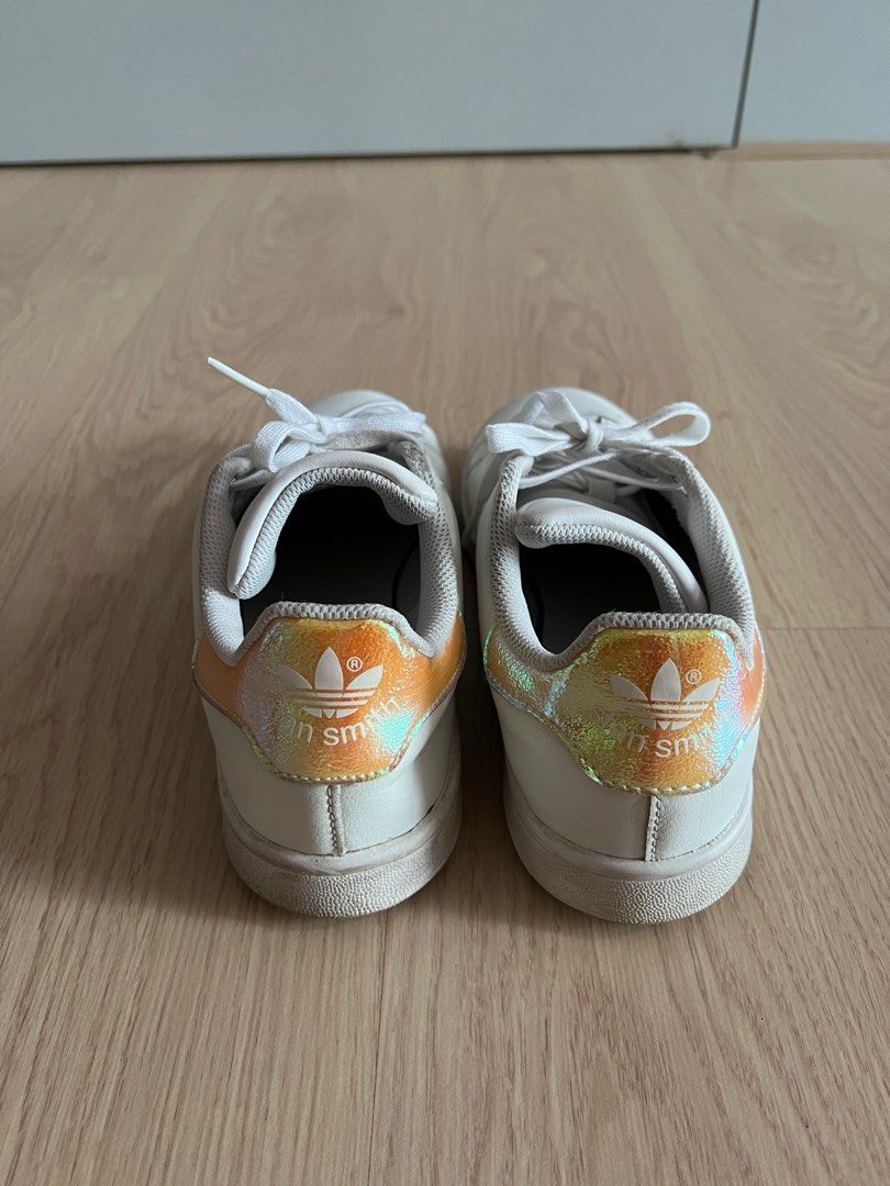 Adidas stan smith gold iridescent hot sale