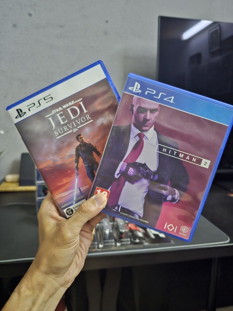 Star Wars Jedi Survivor Standard Ps5 Disc Edition Hitman 2 Ps4 Video Gaming Video Games 6499
