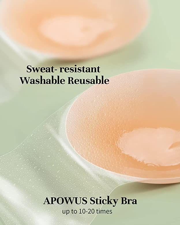 Invisible Bra Women Breast Lift Up Invisible Bra Tape Reusable Adhesive Bra  Strapless Backless Sticky Bras, 女裝, 內衣和休閒服- Carousell