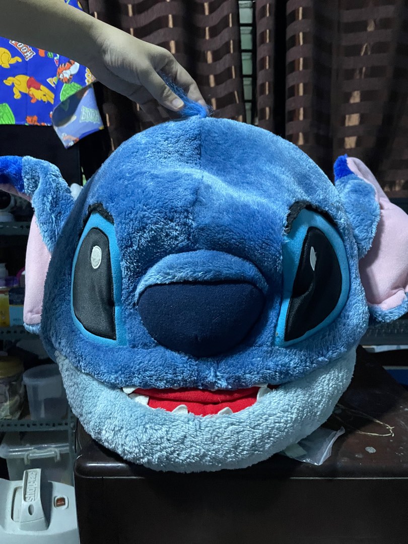 Stitch head mascot, Hobbies & Toys, Memorabilia & Collectibles, Fan ...