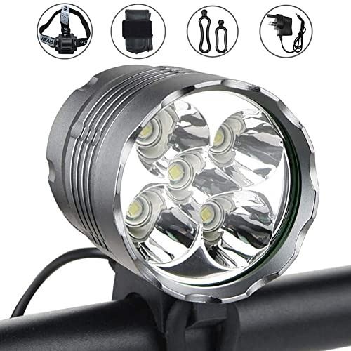 Bicycle headlight with battery pack sales