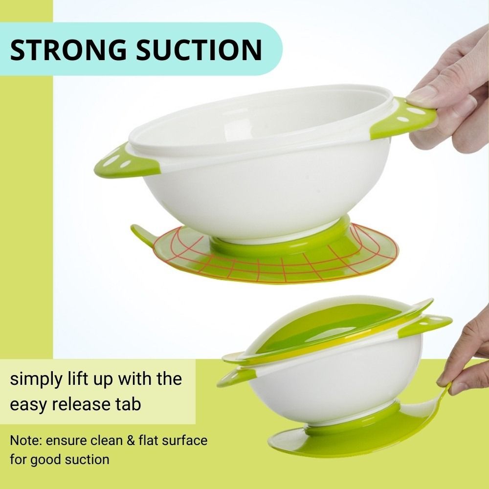 WeeSprout Suction Bowls with Lids, Babies & Kids, Nursing & Feeding,  Weaning & Toddler Feeding on Carousell