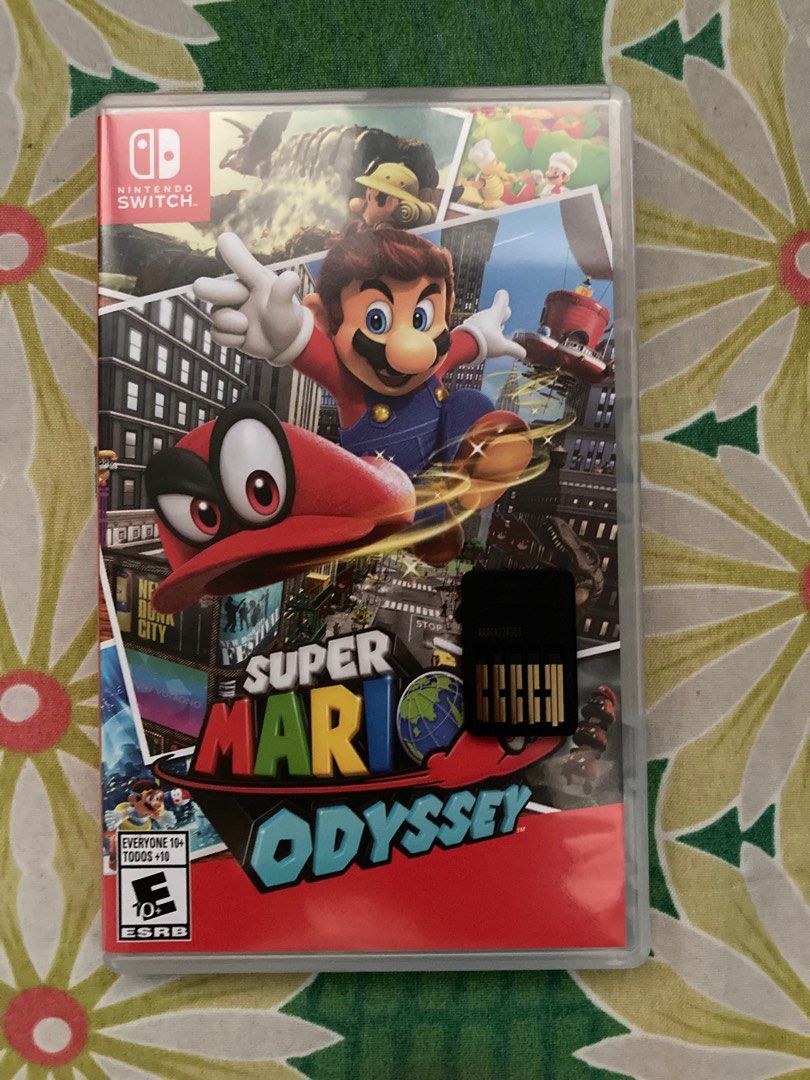 Used mario odyssey switch deals