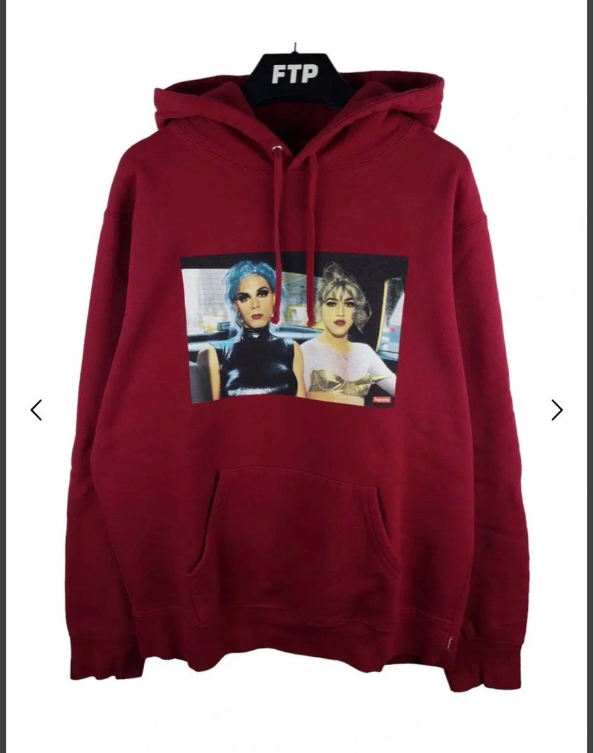 Nan goldin shop supreme hoodie