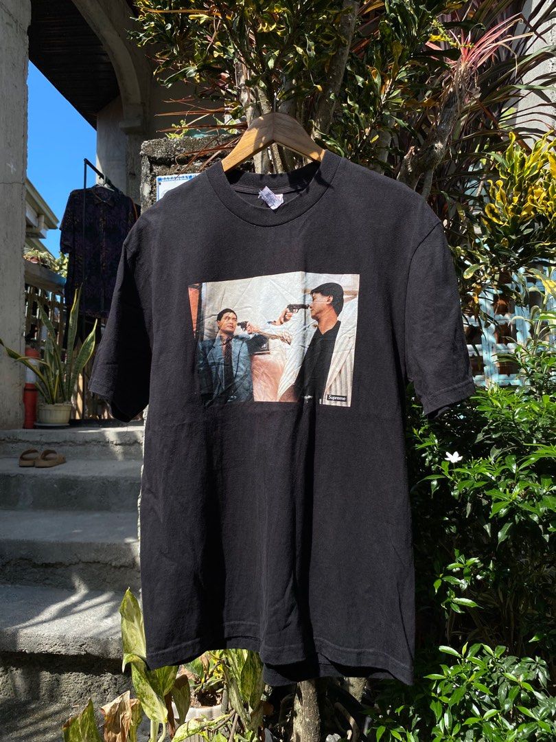 Supreme The Killer Trust Print T-Shirt, Men's Fashion, Tops & Sets