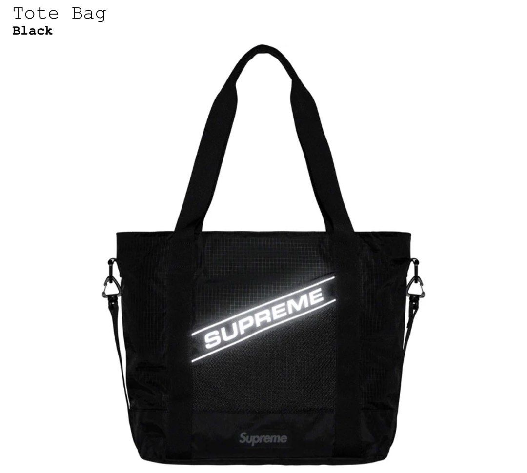 2個 Supreme Canvas Backpack u0026 Tote Black-