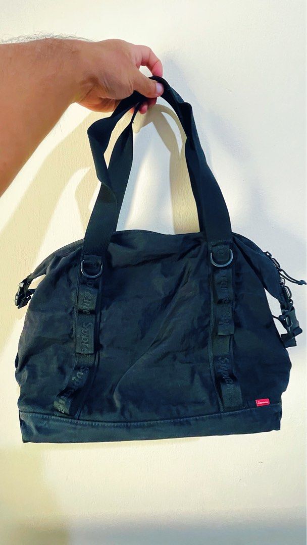 Supreme Zip Tote Bag Black FW20