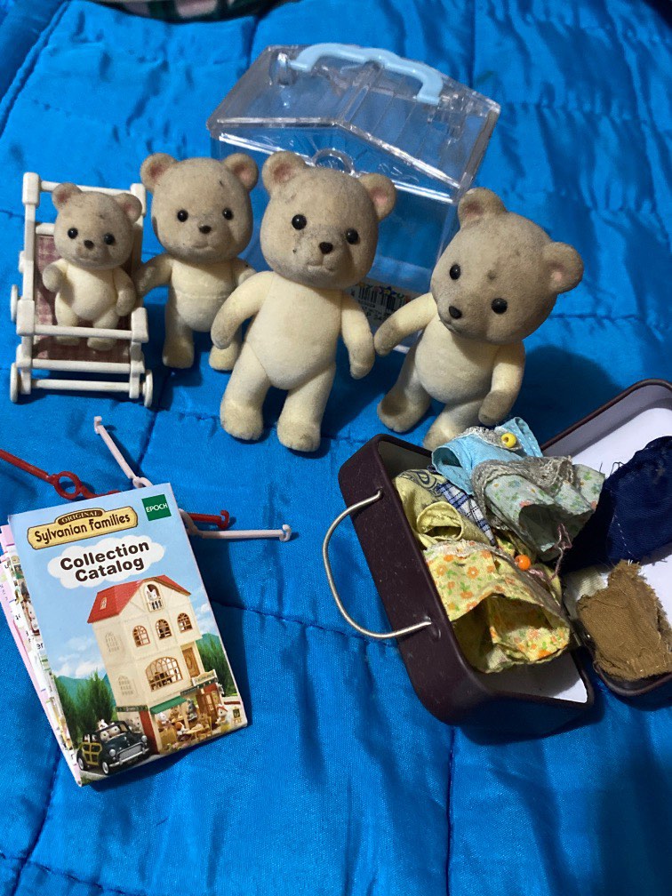 Sylvanian Families Polar Bear Family Set on Carousell