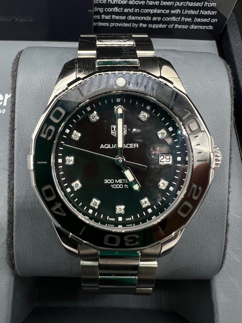 Tag heuer on sale aquaracer size