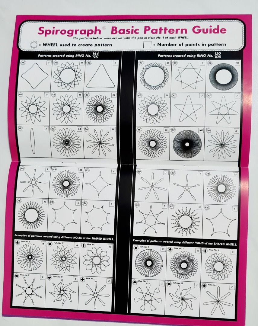 The Original Spirograph Deluxe Set, Hobbies & Toys, Stationery & Craft ...