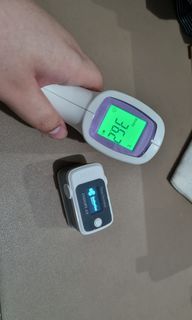Thermogun and Indoplas Pulse Oximeter