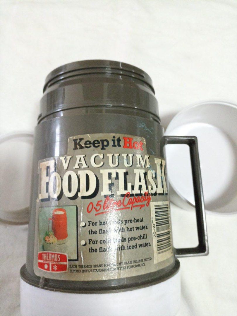 Thermos Vacuum Food Flask 0.5L, Furniture & Home Living, Kitchenware