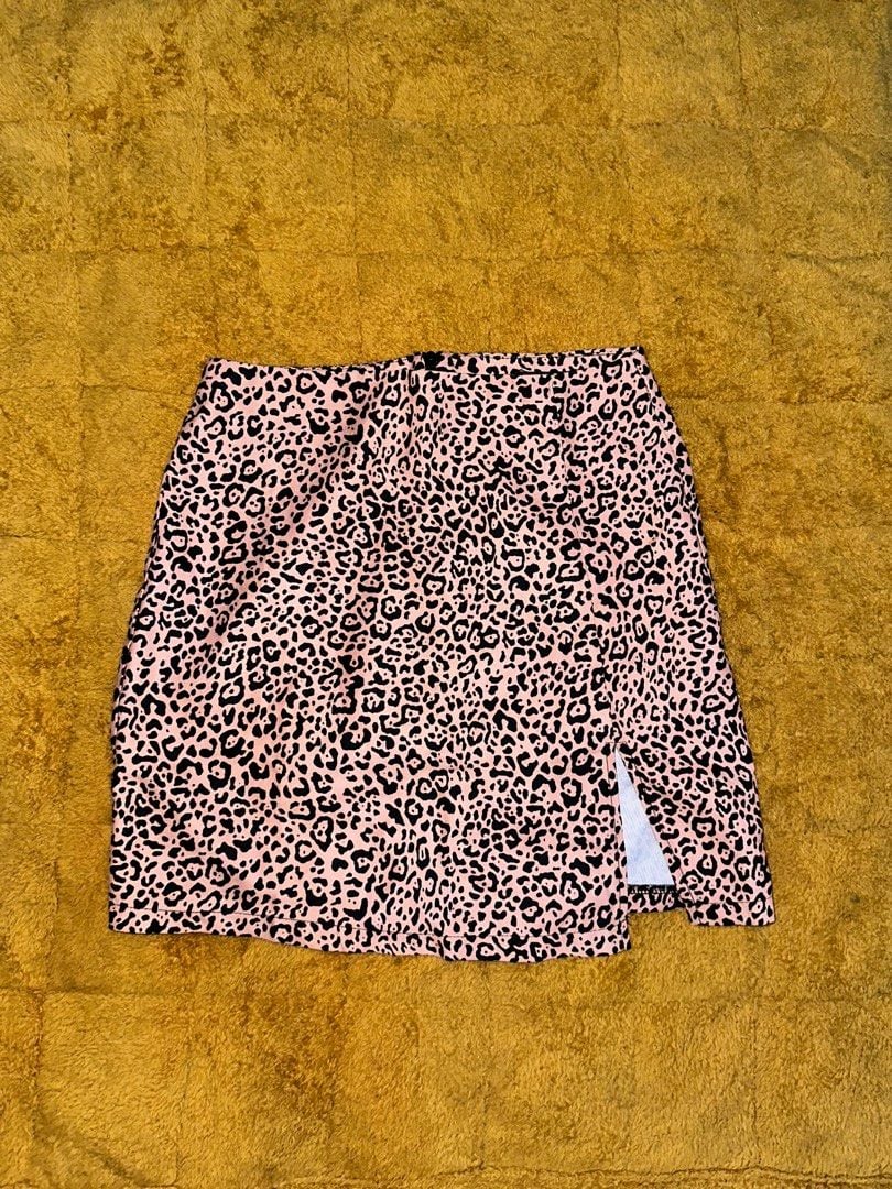 Tiger Print Skirt On Carousell Hanging Wicker Door Baskets Pea Plant