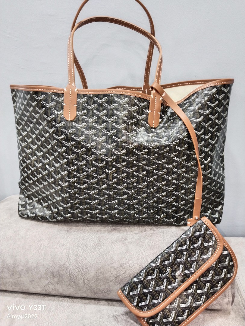 Maison Goyard St Louis PM Gris (Grey) - Brand new sealed handles