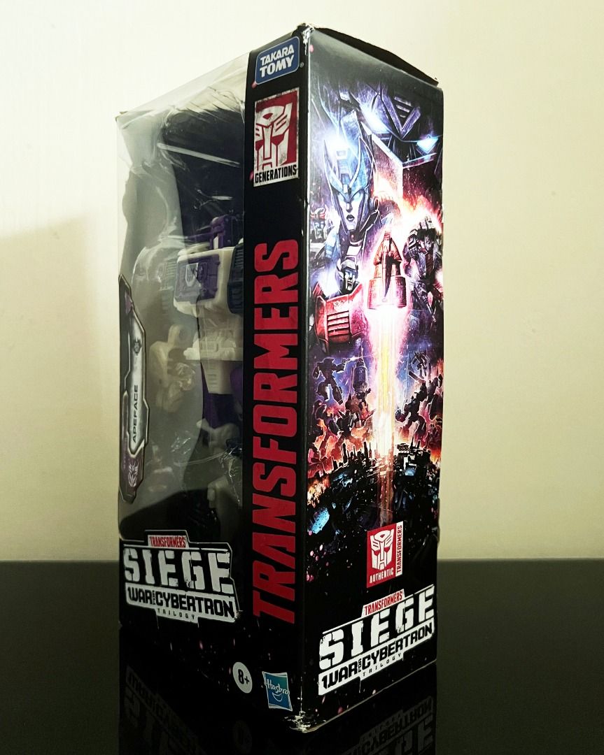 Transformers War For Cybertron Voyager Apeface Triple Changer - 7-inch Action Figure With Accessories