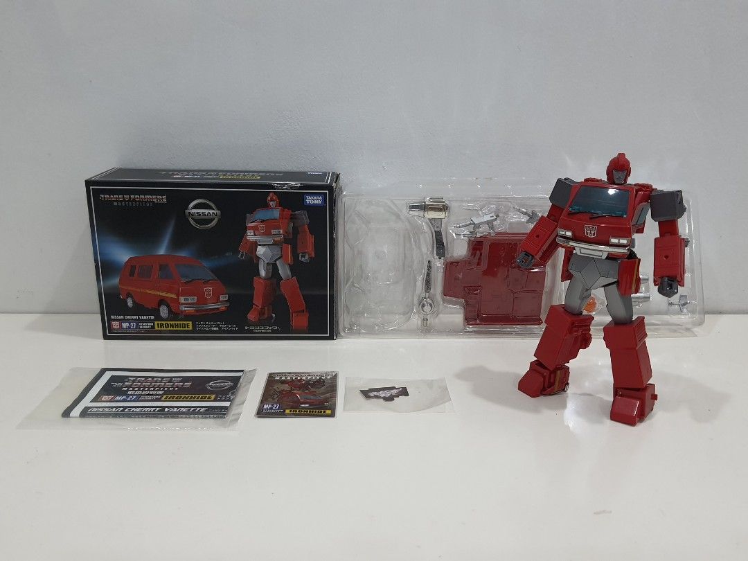 Takara Transformers Masterpiece MP-27 Ironhide - Boîte Ouverte, Contenu Neuf