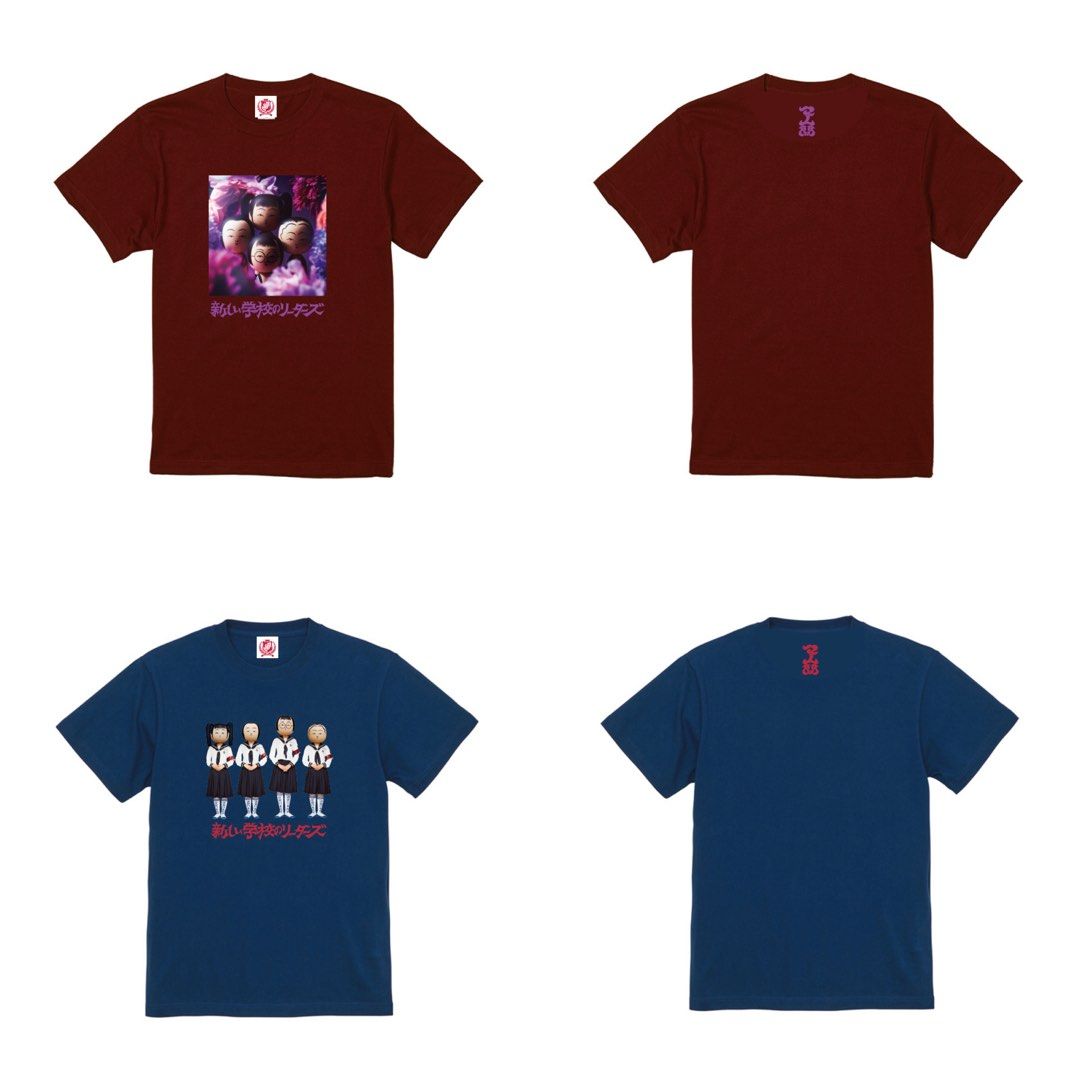 ATARASHII GAKKO! 新しい学校のリーダーズマ人間こけしT-SHIRT, 男裝 