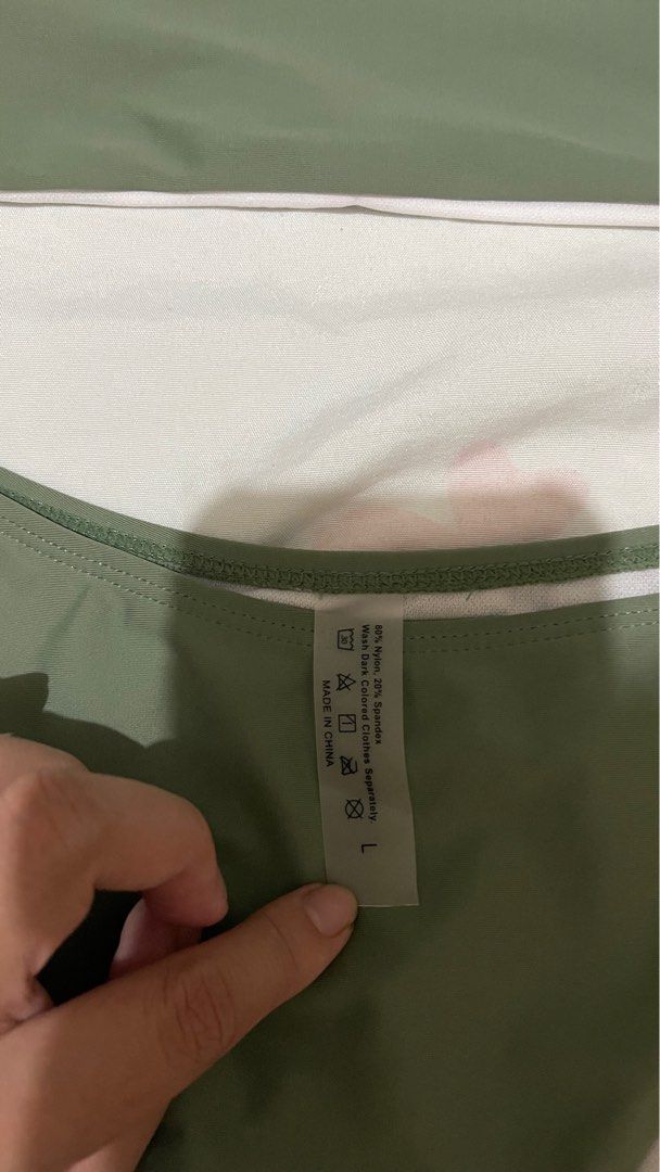 Two piece army green bikini (Category: Bikinis & Swimsuits) located in Quezon City. Submitted by shelawsdaily (Listing ID 1250308386, Image 2). Description: .