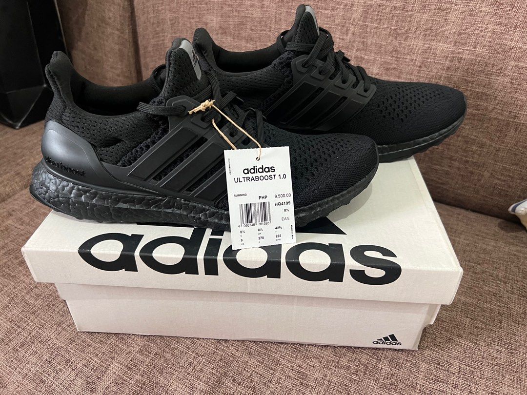Ultraboost 1.0 Triple Black Men s Fashion Footwear Sneakers on
