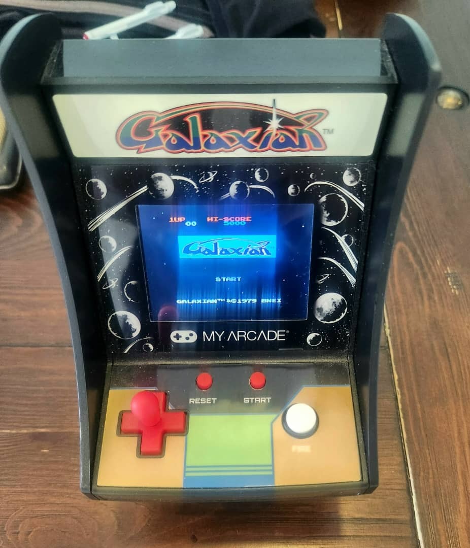 Unique 6 inch Collectible Retro Galaxian Micro Player (Electronic Games ...