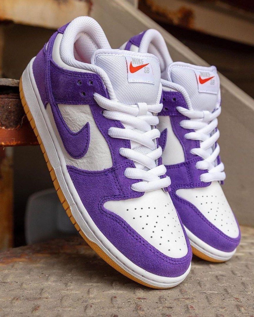 US7 13 Nike SB Dunk Low Court Purple Men s Fashion Footwear Sneakers on Carousell