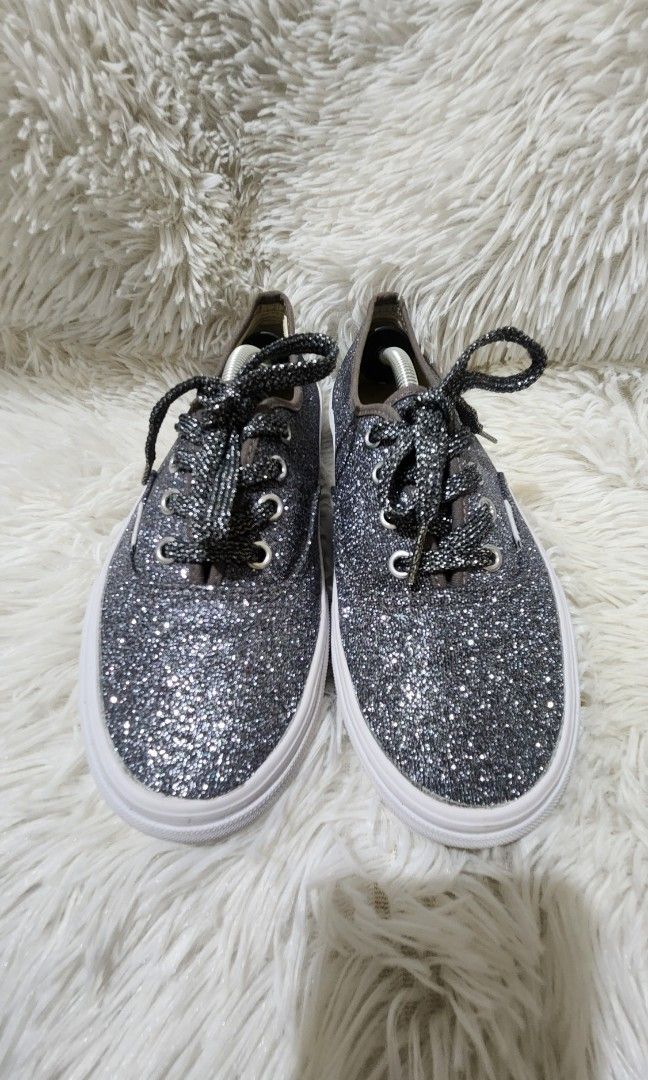 Vans Authentic Glitter Lurex Gray