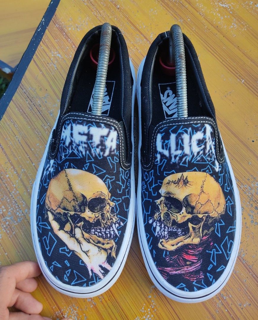 Vans collab metallica sales