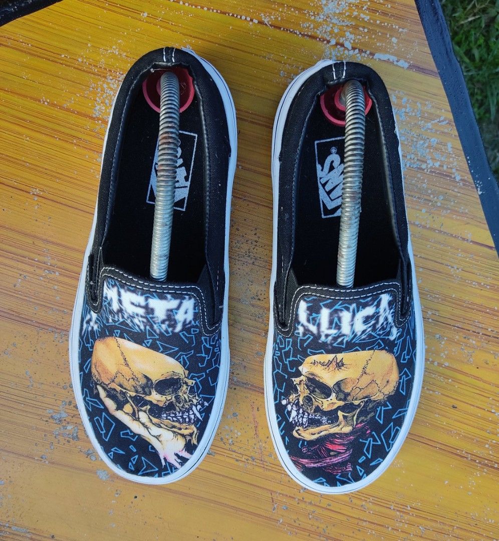 Vans new arrivals metallica collab