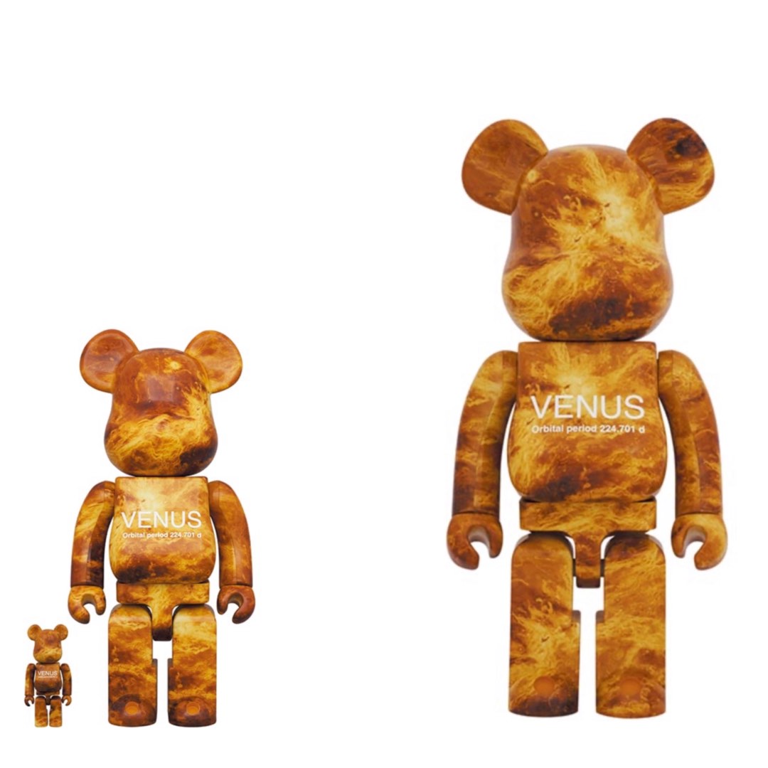 VENUS BEARBRICK 100% & 400% 1000% be@rbrick 金星地球nasa, 興趣及