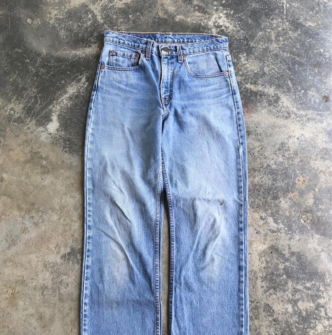 Vintage 80 s Levis 516 Straight Cutting Jeans
