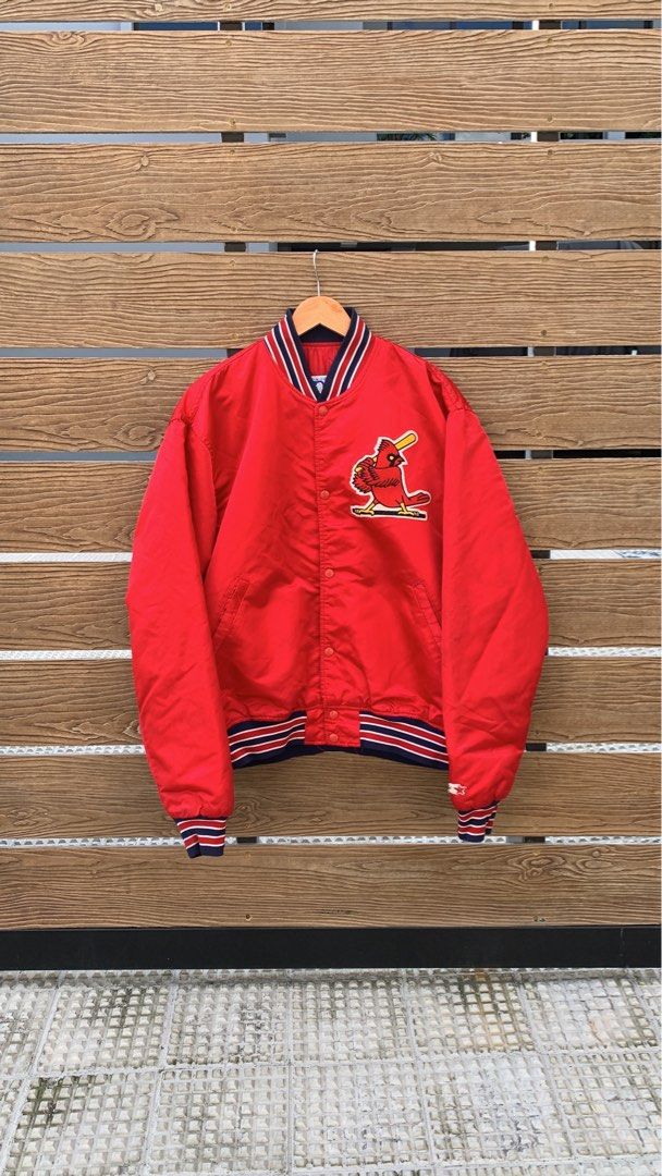 🔥Vintage MLB ST. LOUIS CARDINALS X STARTER VARSITY JACKET, Men's Fashion,  Coats, Jackets and Outerwear on Carousell