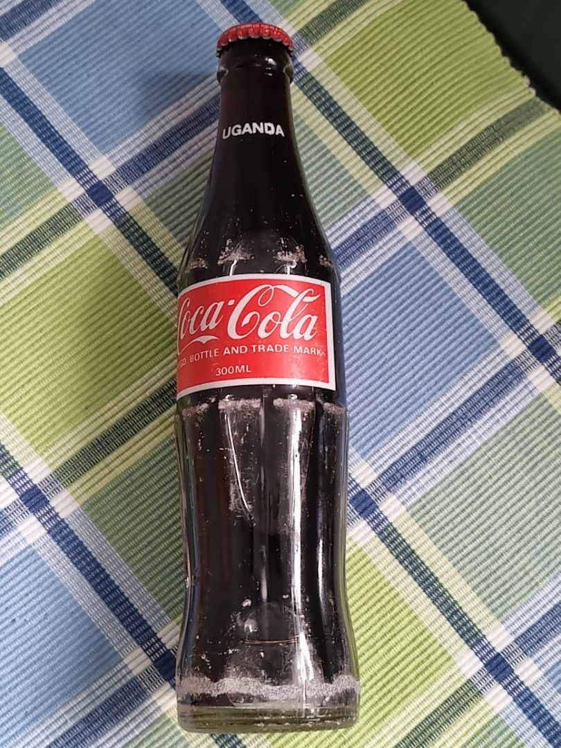 Vintage CocaCola Glass Bottle from Uganda 193ML & 300 ML, Hobbies