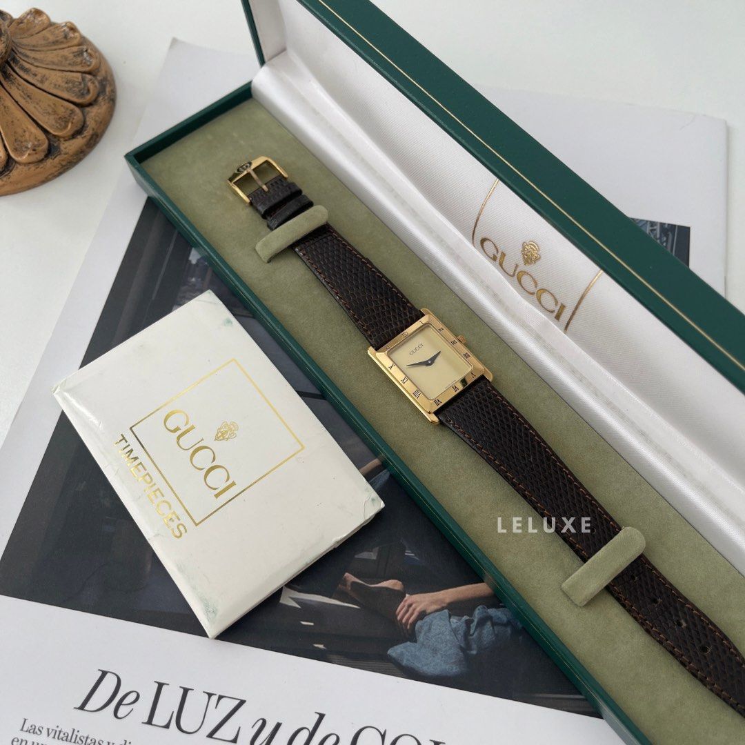 Vintage Gucci Tank Watch Women s Fashion Watches Accessories