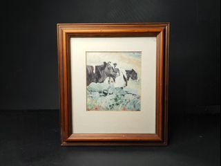Vintage Print Wall Art Display Photo Frame