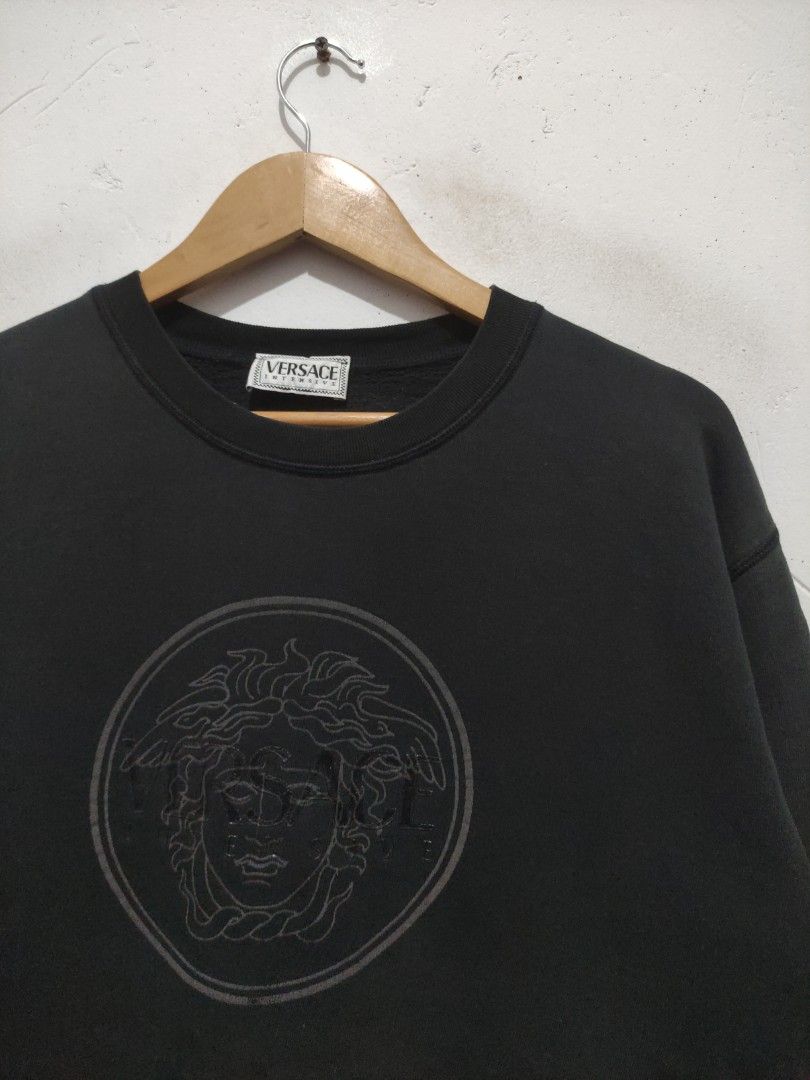 Vintage Versace Intensive Medusa Logo Sweatshirt