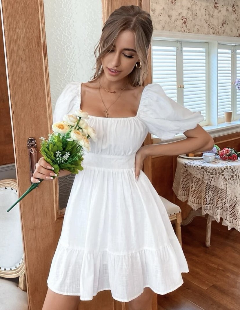 Cute hotsell white dress
