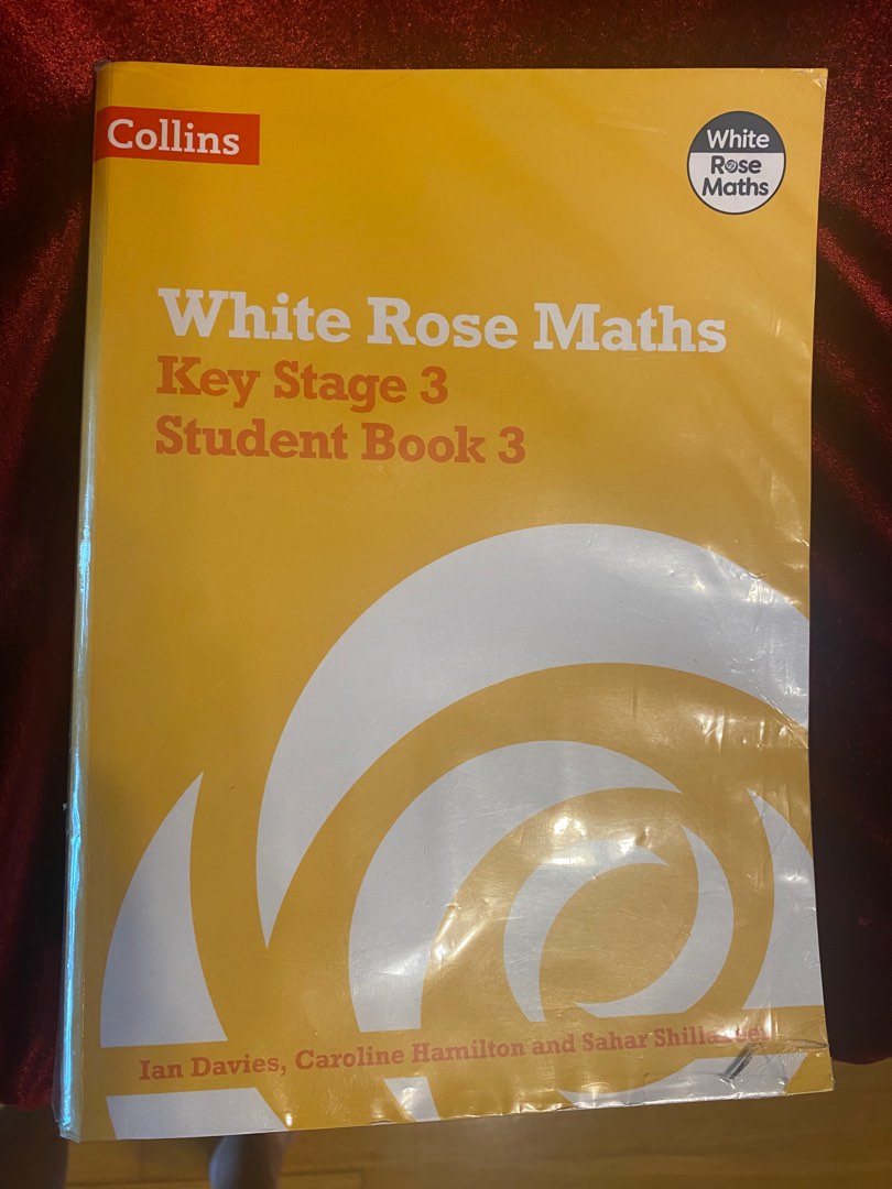 White Rose Maths Key Stage 3 Student Book 3, 興趣及遊戲, 書本 & 文具, 教科書