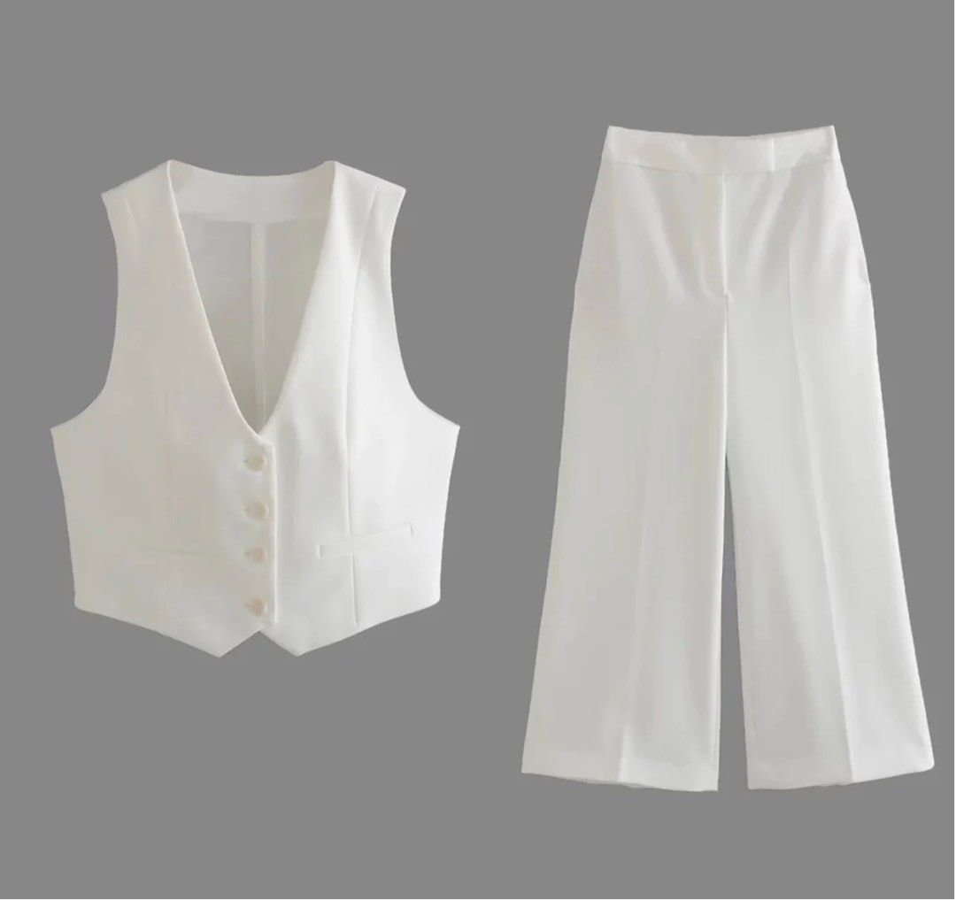 Whoopy clothing white coordinates (Category: Sets or Coordinates) located in Makati City. Submitted by everythingmustgo2727 (Listing ID 1250198957, Image 1). Description: 🤍 Used once only 🤍 Bought this for 1,750 🤍 Such a steal for its elegant fit 🤍 Dm for more photos 🤍 Last price already .