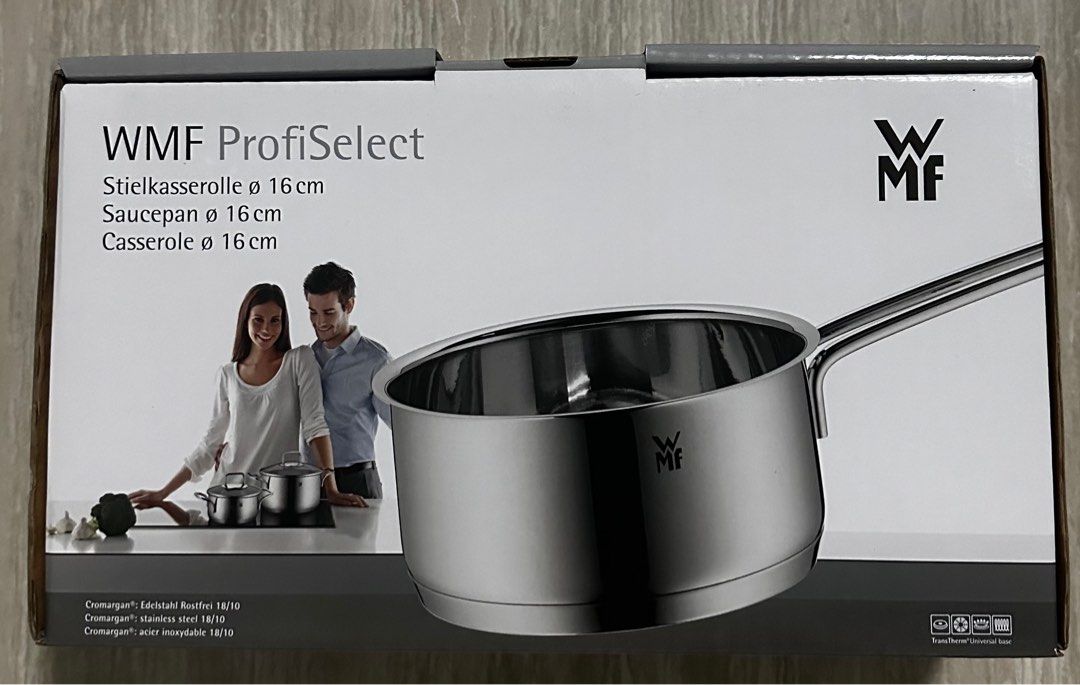 WMF Saucepan 16cm (ProfiSelect series), Furniture & Home Living ...