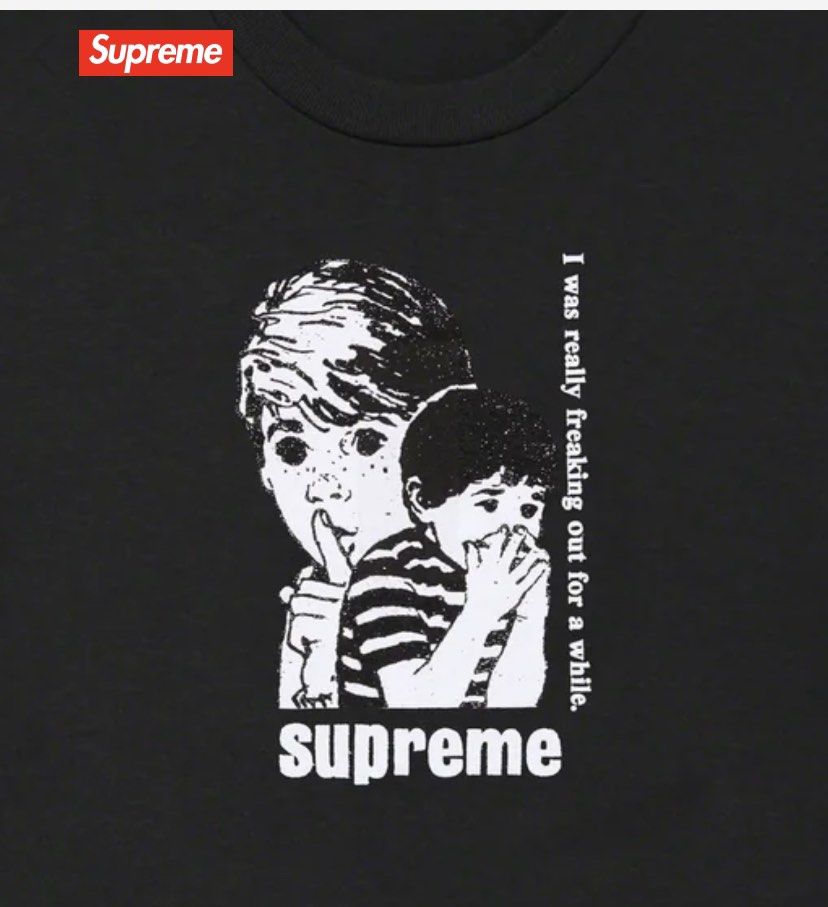 XL 23AW新品 Supreme Freaking Out Tee Tシャツ - トップス