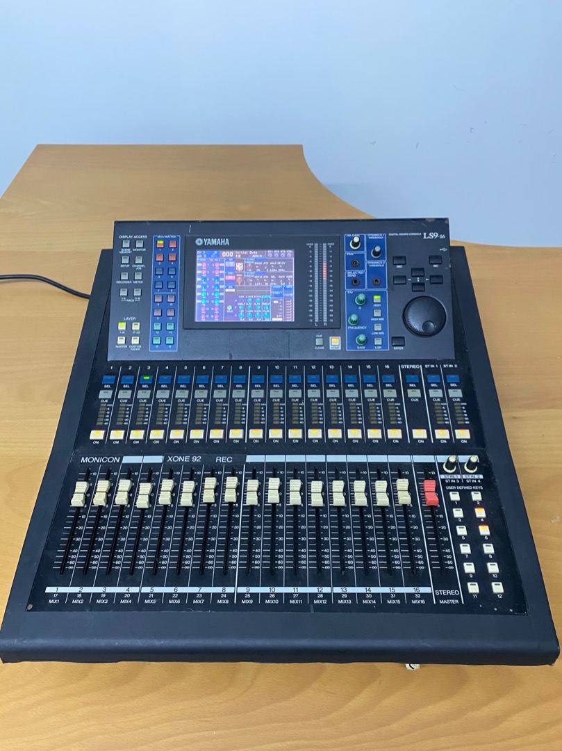 Yamaha LS9-16 Digital Mixing Console (With Flight Case) 03, Audio ...