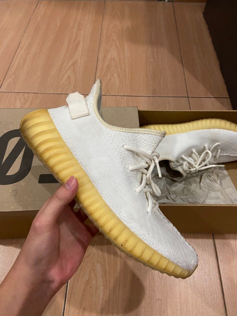 Yeezy 350 V2 Triple White Men s Fashion Footwear Sneakers on