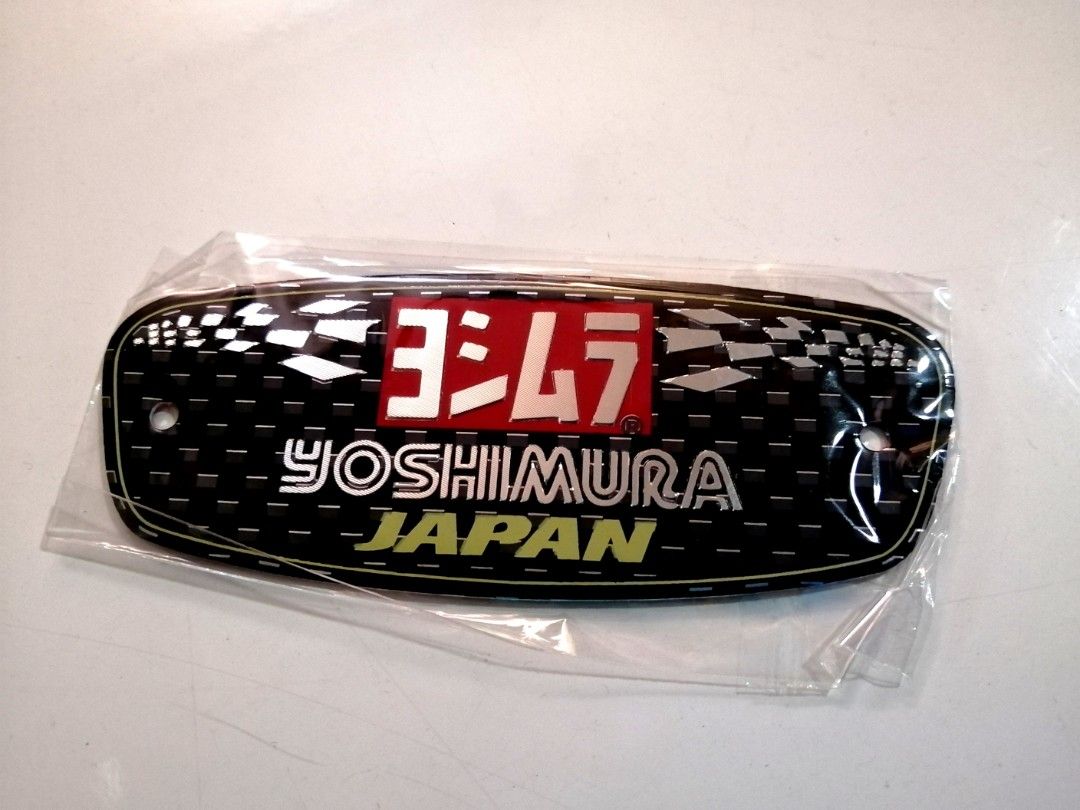 Yoshimura Exhaust Metal Decal Ready Stock, Motorcycles, Motorcycle