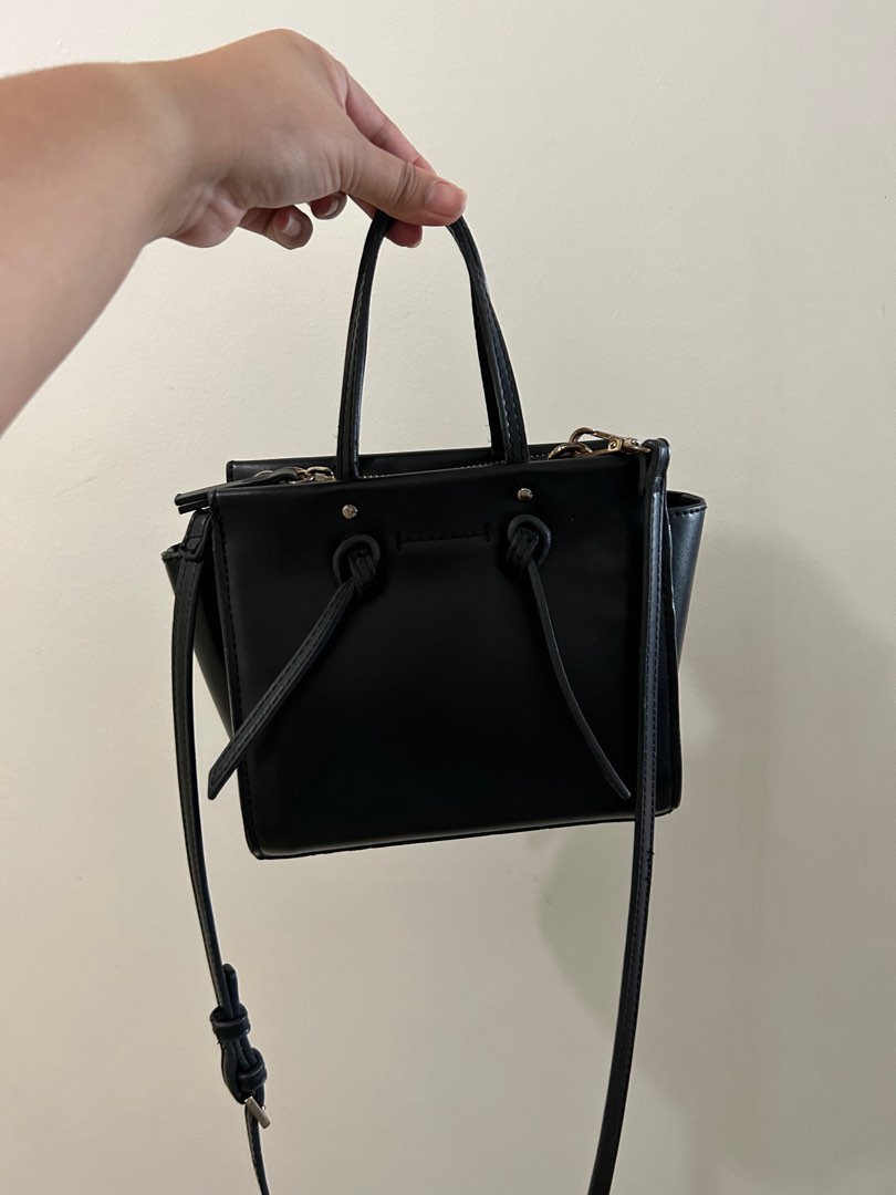 Zara Black Sling bag on Carousell