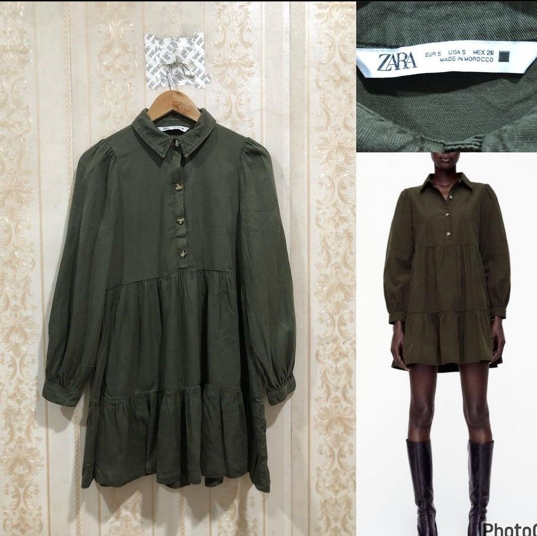 Corduroy hotsell dress zara