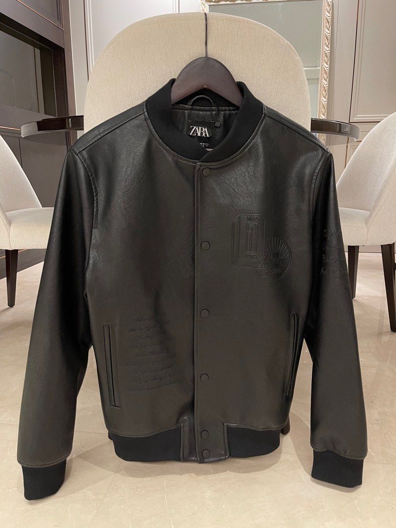 Zara faux leather bomber jacket RM258 plus postage Men s