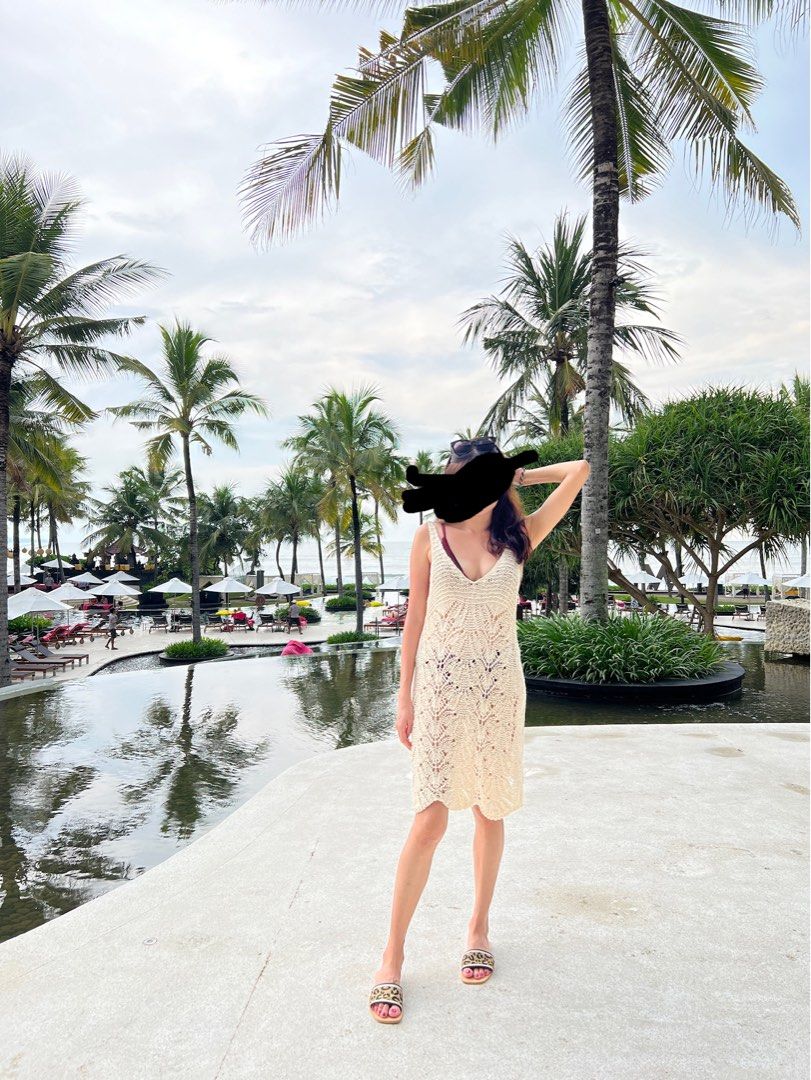 Open knit dress zara shop