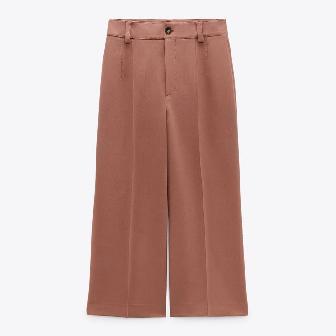 Zara trouser with belt SALE❗️, Women's Fashion, Bottoms, Other Bottoms on  Carousell